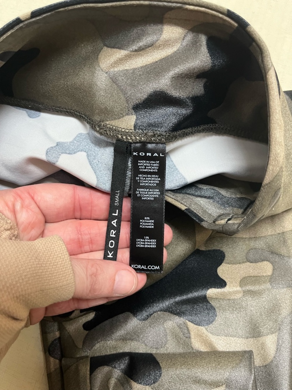 Koral S camo Lustrous Infinity High Rise Legging - Picture 6 of 14